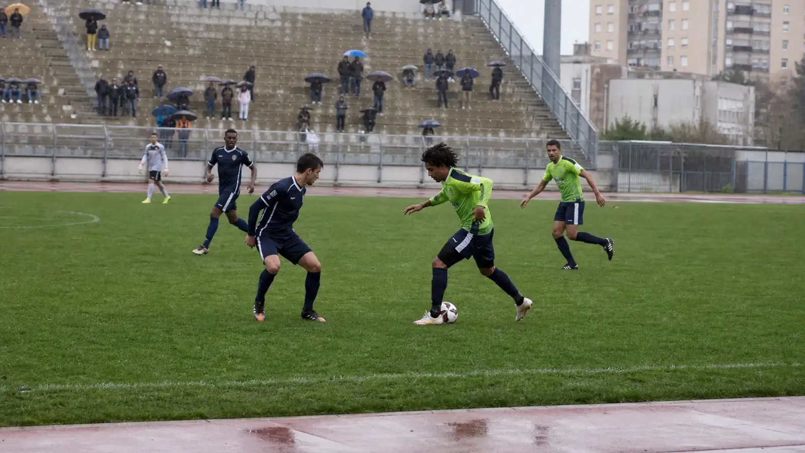 Ligue 1-arena under match